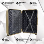 American Traveller Touris Diamond Trolley Bags Set of 3 - Image 4