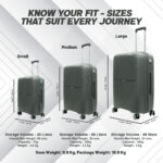 American Traveller Touris Pro Trolley Bags Set of 3 - Image 2