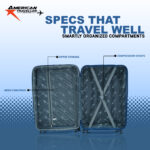 American Traveller Touris Pro 2.0 Trolley Bags Set of 3 - Image 3