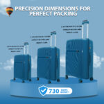 American Traveller Touris Fly Trolley Bags Set of 3 - Image 9