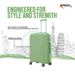 American Traveller Touris Travel Trolley Bags Set of 3 - Image 7