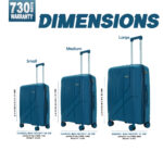 American Traveller Touris Poineer Trolley Bags Set of 3 - Image 9