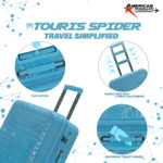 American Traveller Spider Trolley Bags Set of 3 - Image 5