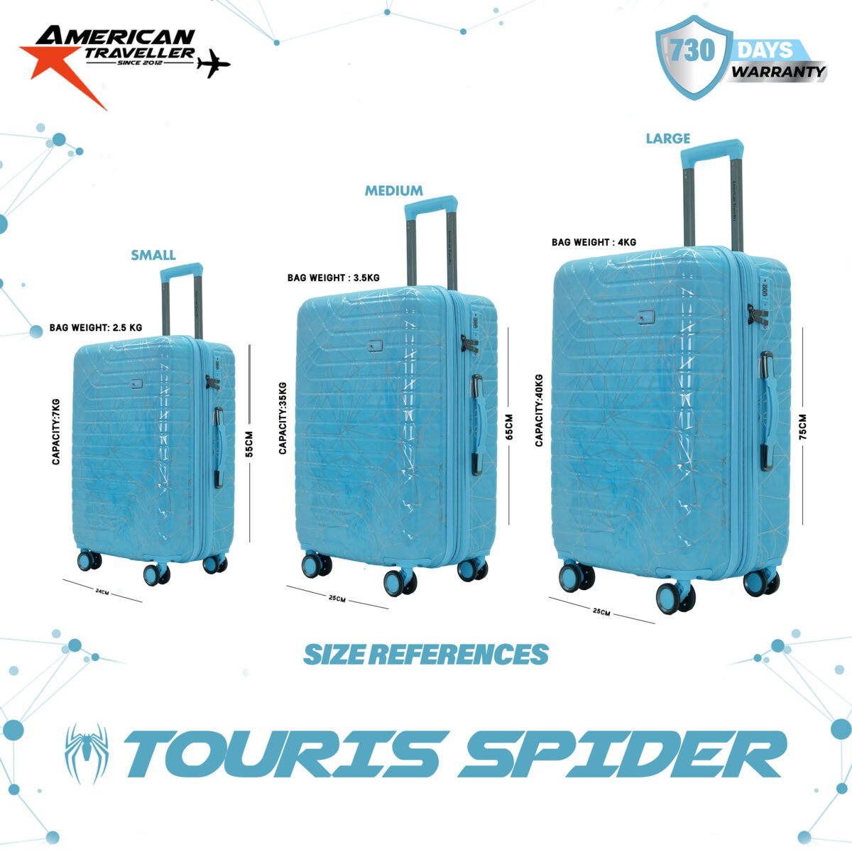 Spider Trolley Bag | Tough, Impact-Resistant & Adventure-Ready Travel Gear - Image 3