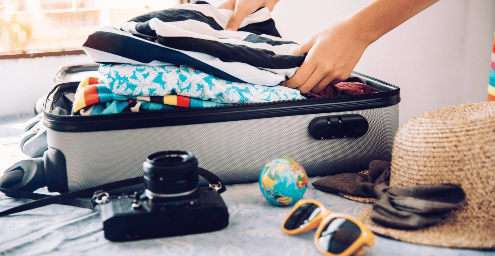 Top 10 packing hacks to save space in your luggage – travel suitcase tips and expandable trolley bags
