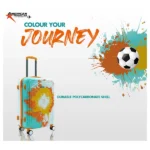 Orange Touris Glide Sport Suitcase by American Traveller Trolley Bag in India