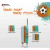 Orange Touris Glide Suitcase Zip Lock Spec from American Traveller Trolley Bags in India