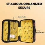 Open View of Goldie Bag Cabin Case by American Traveller Trolley Bag in India