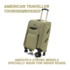 Wheel Spec of Tourissem Bossed Best Soft Trolley Bag by American Traveller Trolley Bag in India