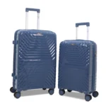 Two set Deep Indigo Vanxx from American Traveller Trolley Bags India in White Background