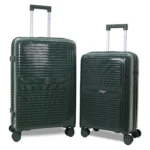 Cipher Forest Green two set by American Traveller Trolley Bags India in White Background