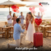 Hard Trolley Bag Maroon Rockstar by American Traveller Trolley Bags India Valentine Proposal Scene