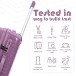 Specta Durability Test Infographic by American Traveller Trolley Bags India