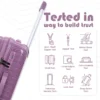 Trolley Set Specta Durability Test Infographic by American Traveller Trolley Bags India