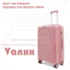2 set trolley bag Vanxx rose pink material spec from American Traveller Trolley Bags India