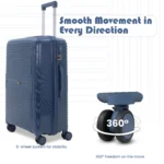 Cipher Indigo Suitcase Wheel Specs from American Traveller Trolley Bags India