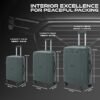AMERICAN TRAVELLER Touris Bliss Trolley Bags Set of 3 - Image 7