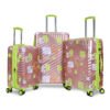 American traveller Trolley Set India 3set San Francisco Rose gold suitcases