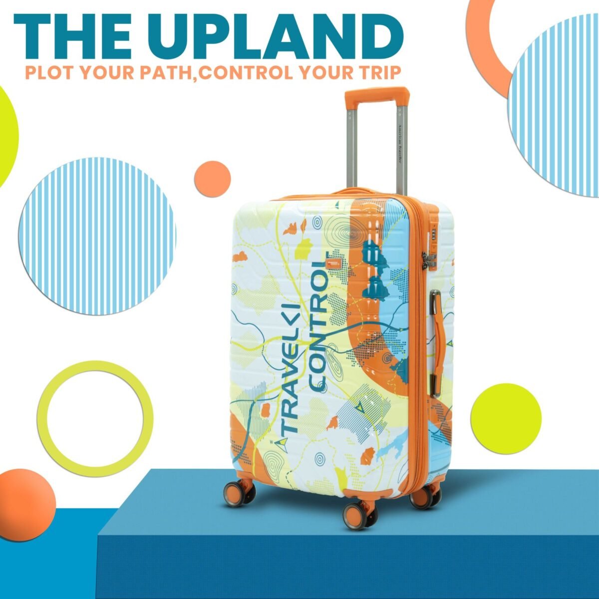 AMERICAN TRAVELLER The Upland Trolley Bags Set of 3 - Image 2