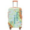 American traveller Trolley Set 3set The Upland Sky Blue suitcases