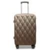 55 cm cabin luggage with aviation-grade aluminium telescopic trolley handle.